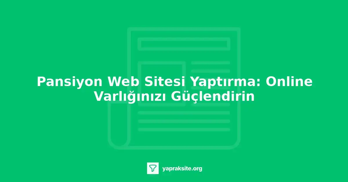 pansiyon web sitesi tasarım örnekleri, online rezervasyon sistemi entegrasyonu