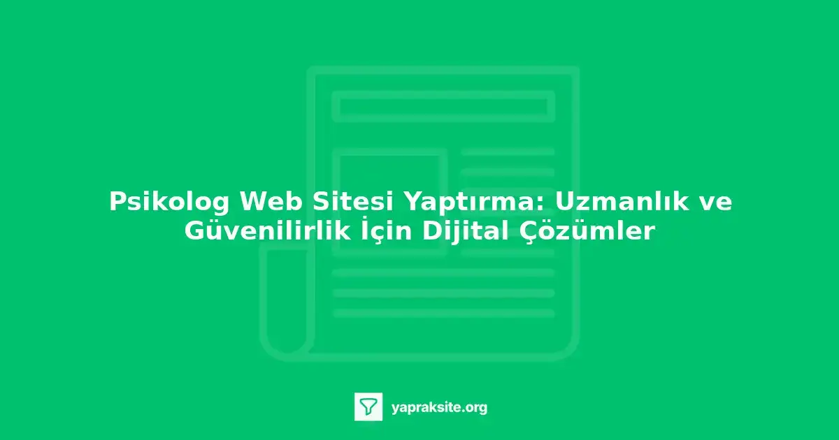 psikolog web sitesi tasarım örnekleri, online terapi platformları, ruh sağlığı hizmetleri