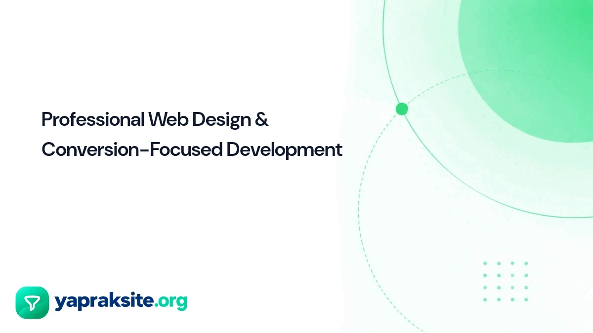 Professional Web Design & Conversion-Focused Development