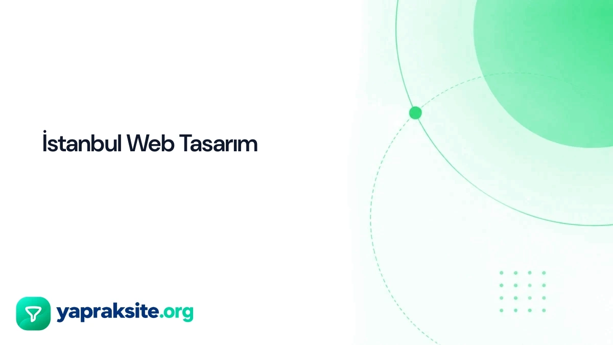 İstanbul Web Tasarım