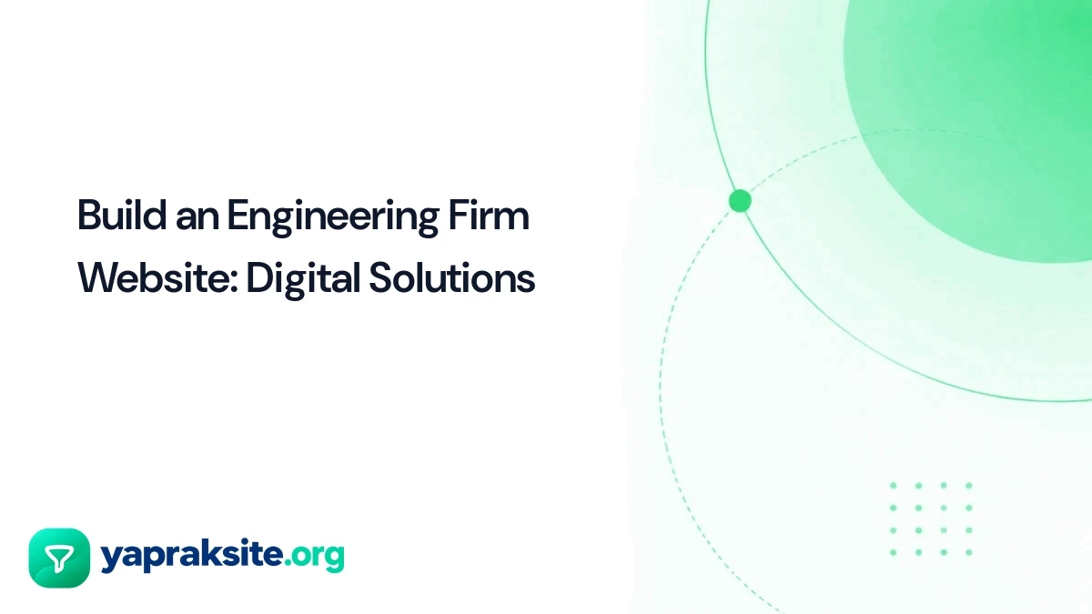 Build an Engineering Firm Website: Digital Solutions