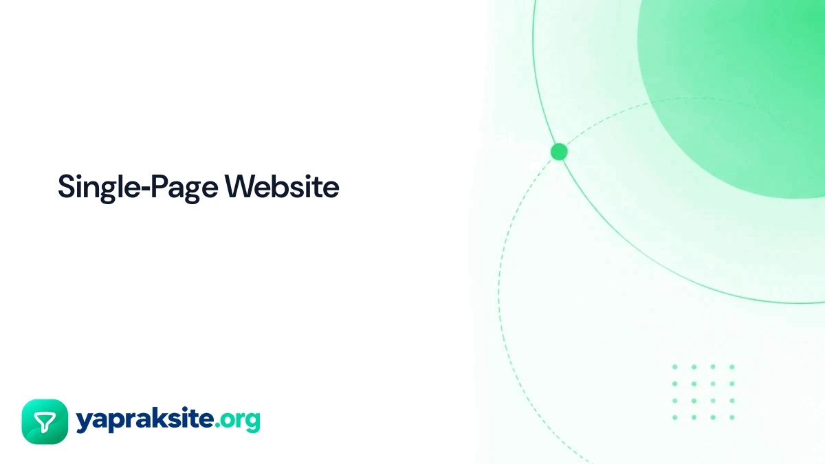 Single‑Page Website