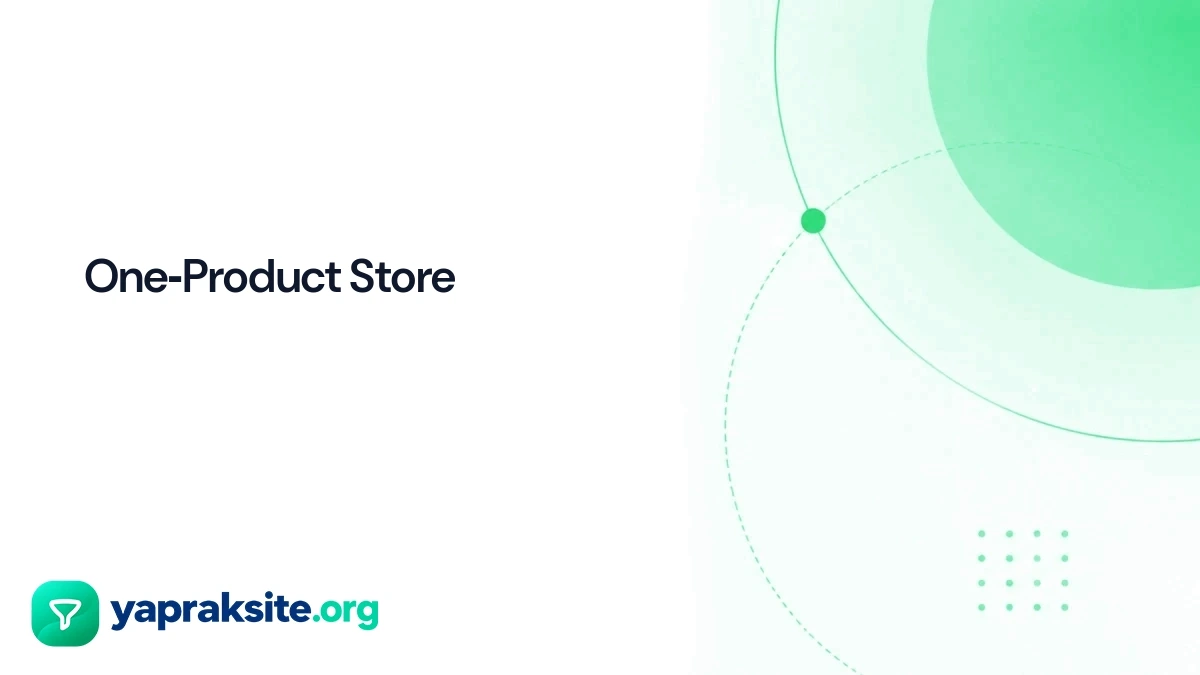 One‑Product Store